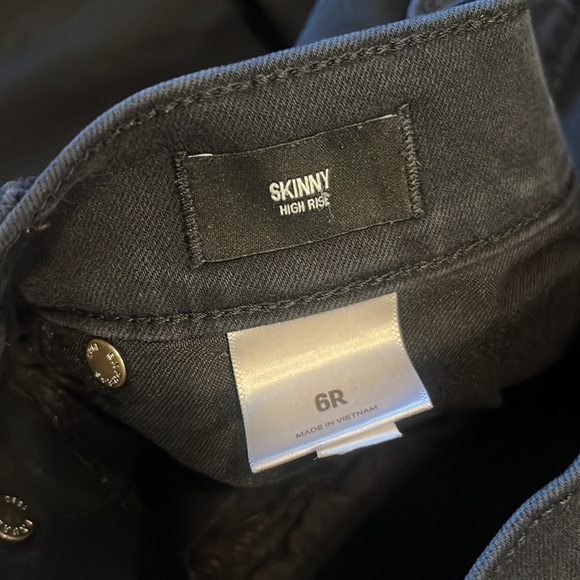 Express skinny black distressed jeans - Picture 6 of 7